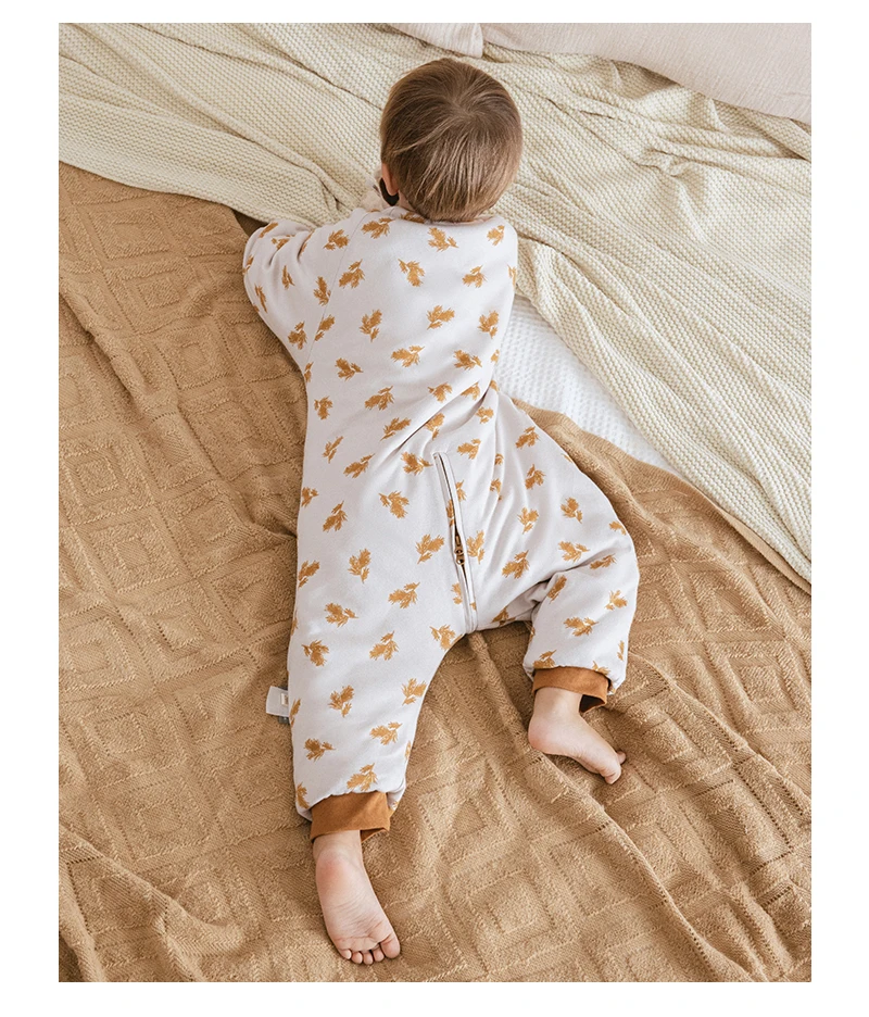 Baby Sleeping Bag Dinosaur Sleep Sack 2.5Tog Winter Warm Kids Play Suits In Room Sleepwear Sleeping Bag For Children 1-4Years