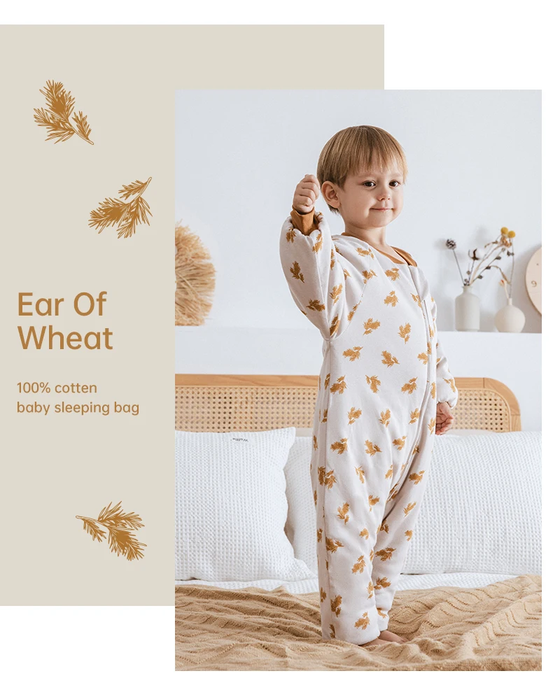 Baby Sleeping Bag Dinosaur Sleep Sack 2.5Tog Winter Warm Kids Play Suits In Room Sleepwear Sleeping Bag For Children 1-4Years