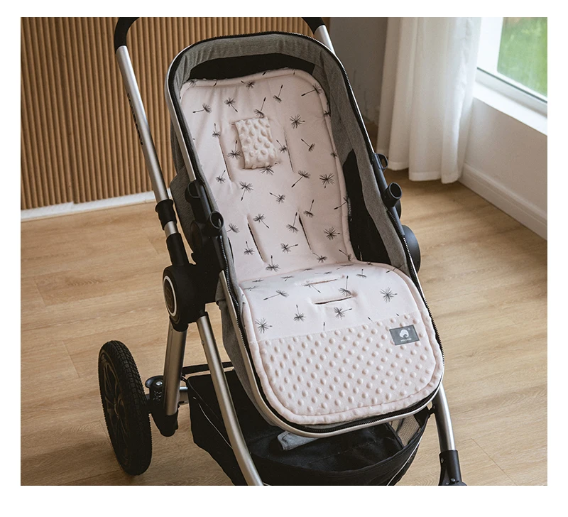 Stroller Cushion Universal Breathable Kids Pushchair Car Trolley Seat Mattress Soft Diaper Pad Cotton Baby Stroller Accessories
