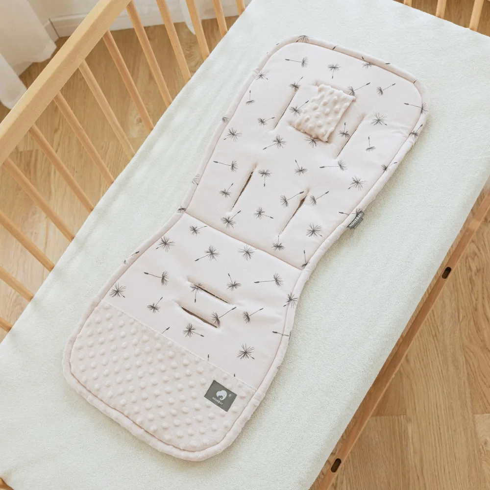Stroller Cushion Universal Breathable Kids Pushchair Car Trolley Seat Mattress Soft Diaper Pad Cotton Baby Stroller Accessories