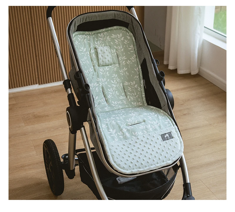 Stroller Cushion Universal Breathable Kids Pushchair Car Trolley Seat Mattress Soft Diaper Pad Cotton Baby Stroller Accessories