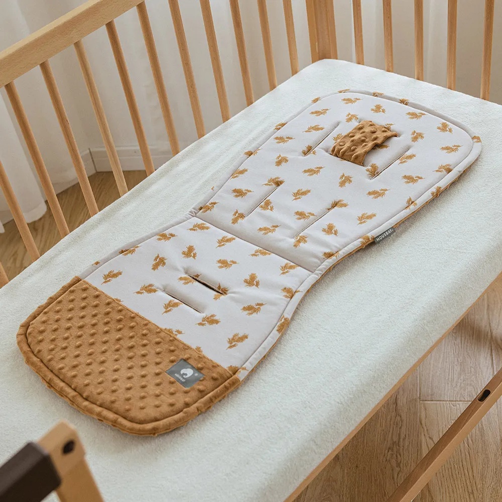 Stroller Cushion Universal Breathable Kids Pushchair Car Trolley Seat Mattress Soft Diaper Pad Cotton Baby Stroller Accessories