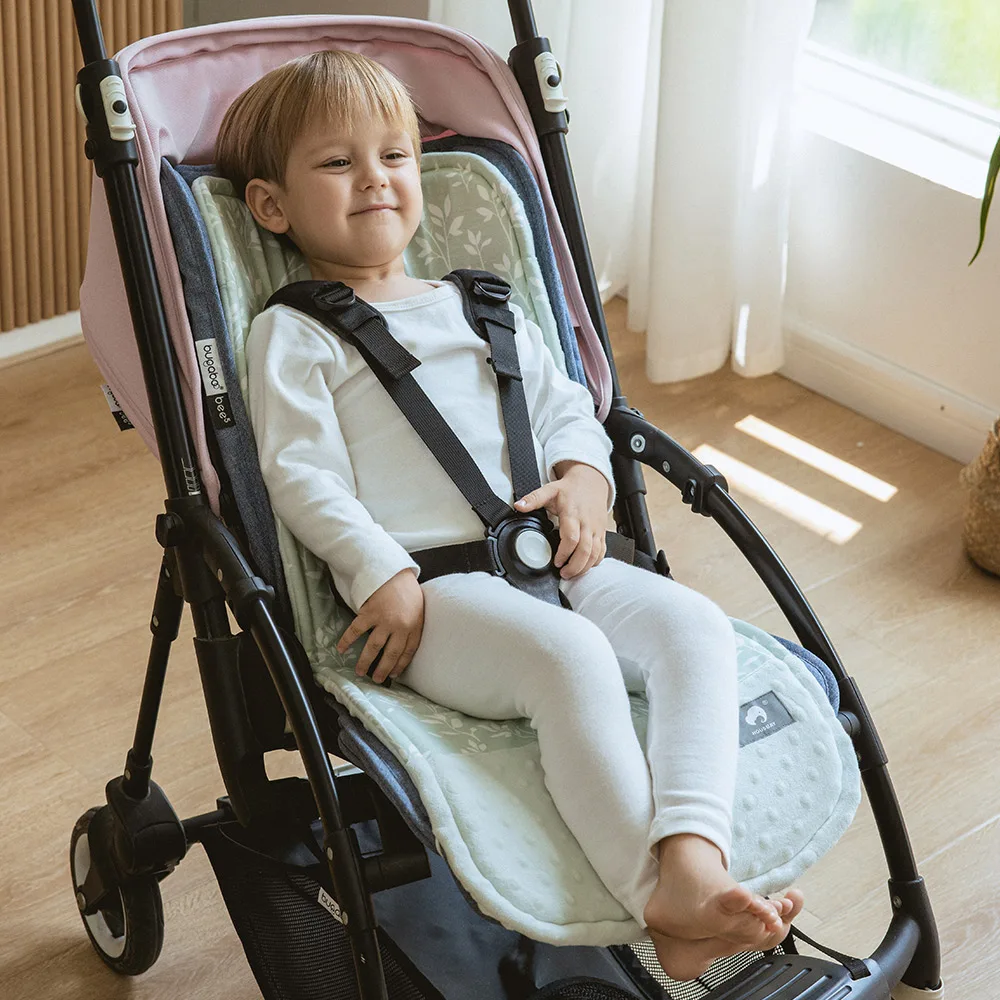 Stroller Cushion Universal Breathable Kids Pushchair Car Trolley Seat Mattress Soft Diaper Pad Cotton Baby Stroller Accessories