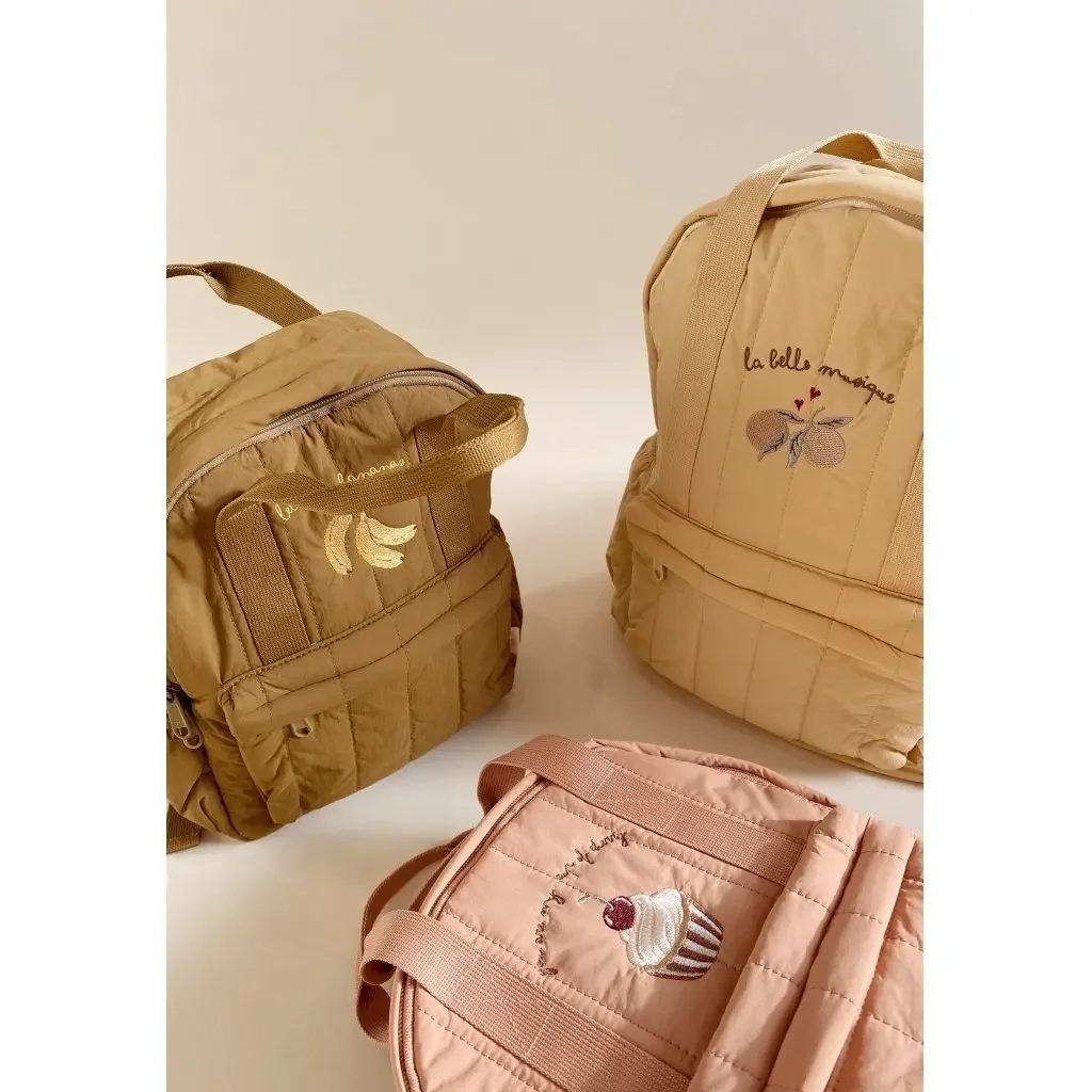 New KS Baby Backpack Parent-child Kids Schoolbag Kindergarten Bags Brand Traveling Cherry Children's Boys Girls Mom Storage