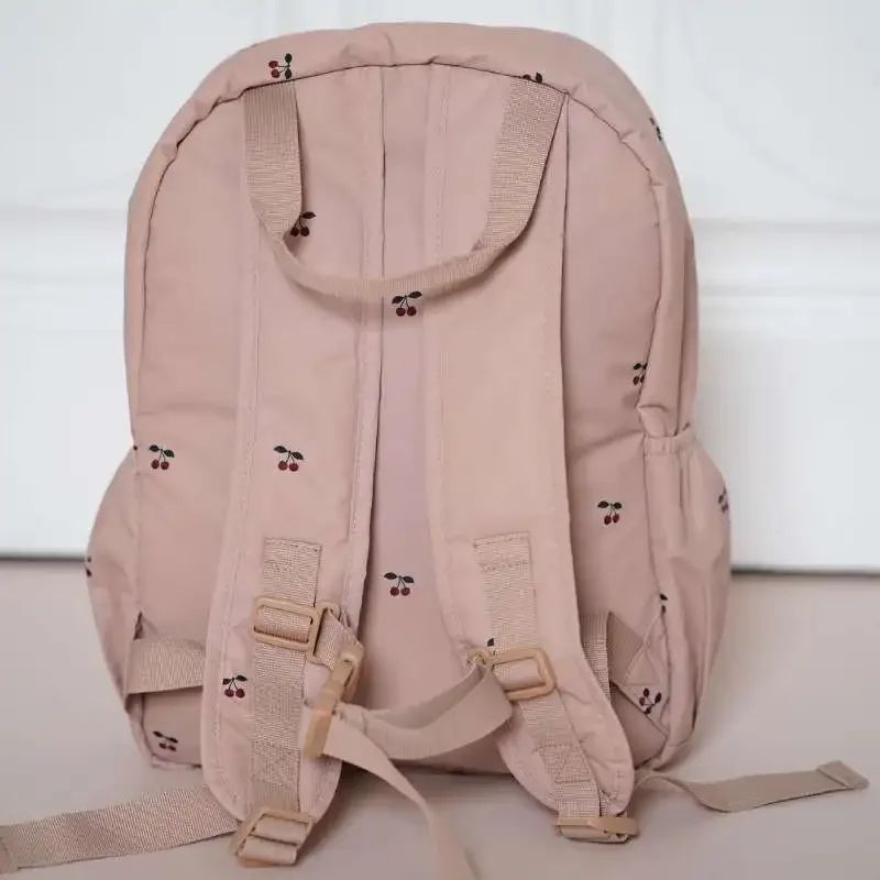 New KS Baby Backpack Parent-child Kids Schoolbag Kindergarten Bags Brand Traveling Cherry Children's Boys Girls Mom Storage