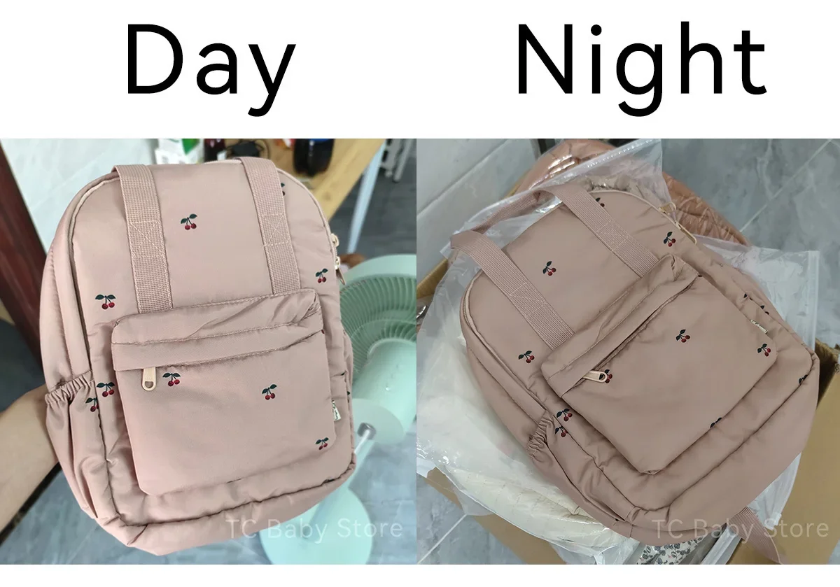 New KS Baby Backpack Parent-child Kids Schoolbag Kindergarten Bags Brand Traveling Cherry Children's Boys Girls Mom Storage