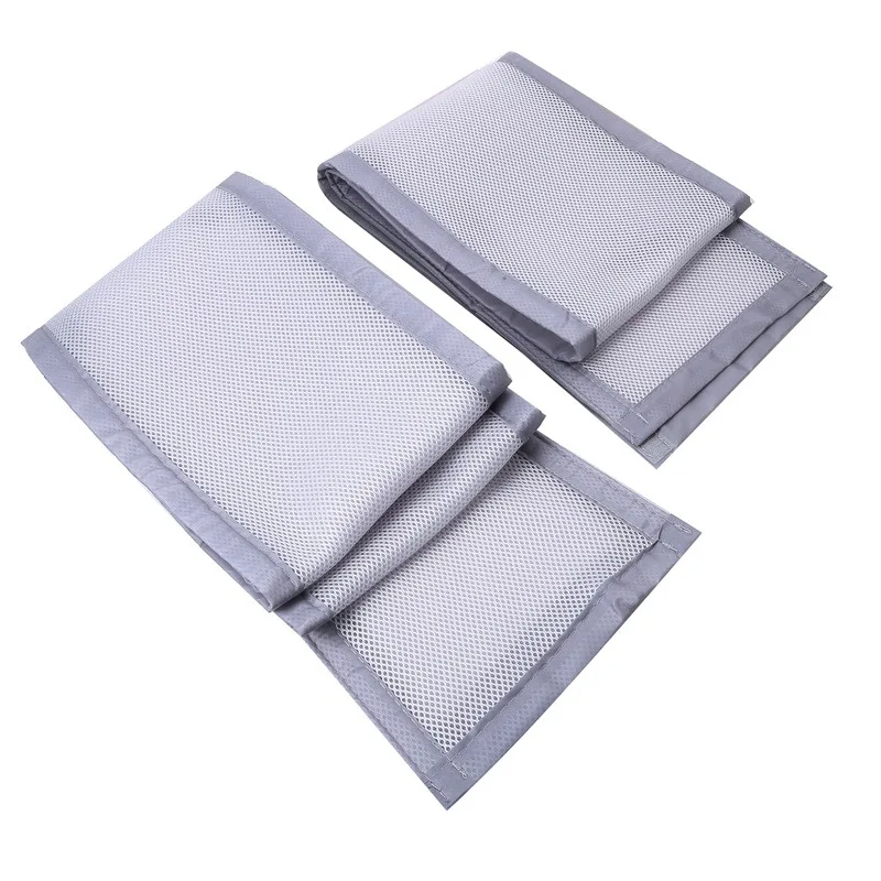 Baby Breathable Mesh Crib Liner Crib Girth Comfortable For 4 Panel Crib Bed Fashion Portable Circumference