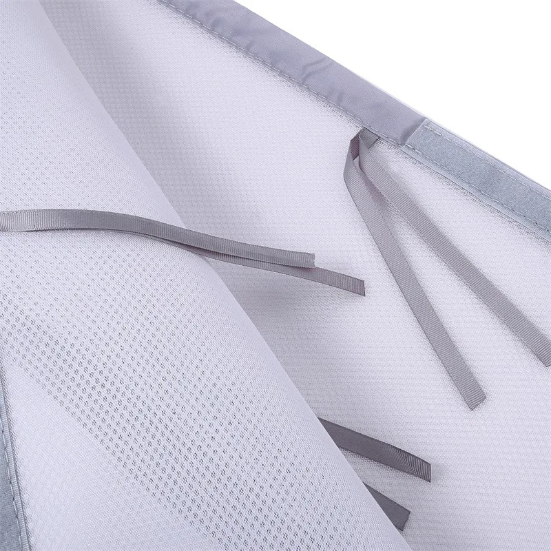 Baby Breathable Mesh Crib Liner Crib Girth Comfortable For 4 Panel Crib Bed Fashion Portable Circumference