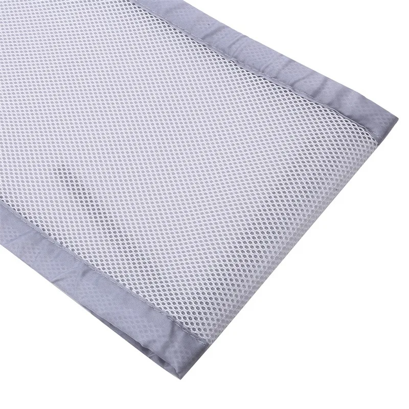 Baby Breathable Mesh Crib Liner Crib Girth Comfortable For 4 Panel Crib Bed Fashion Portable Circumference