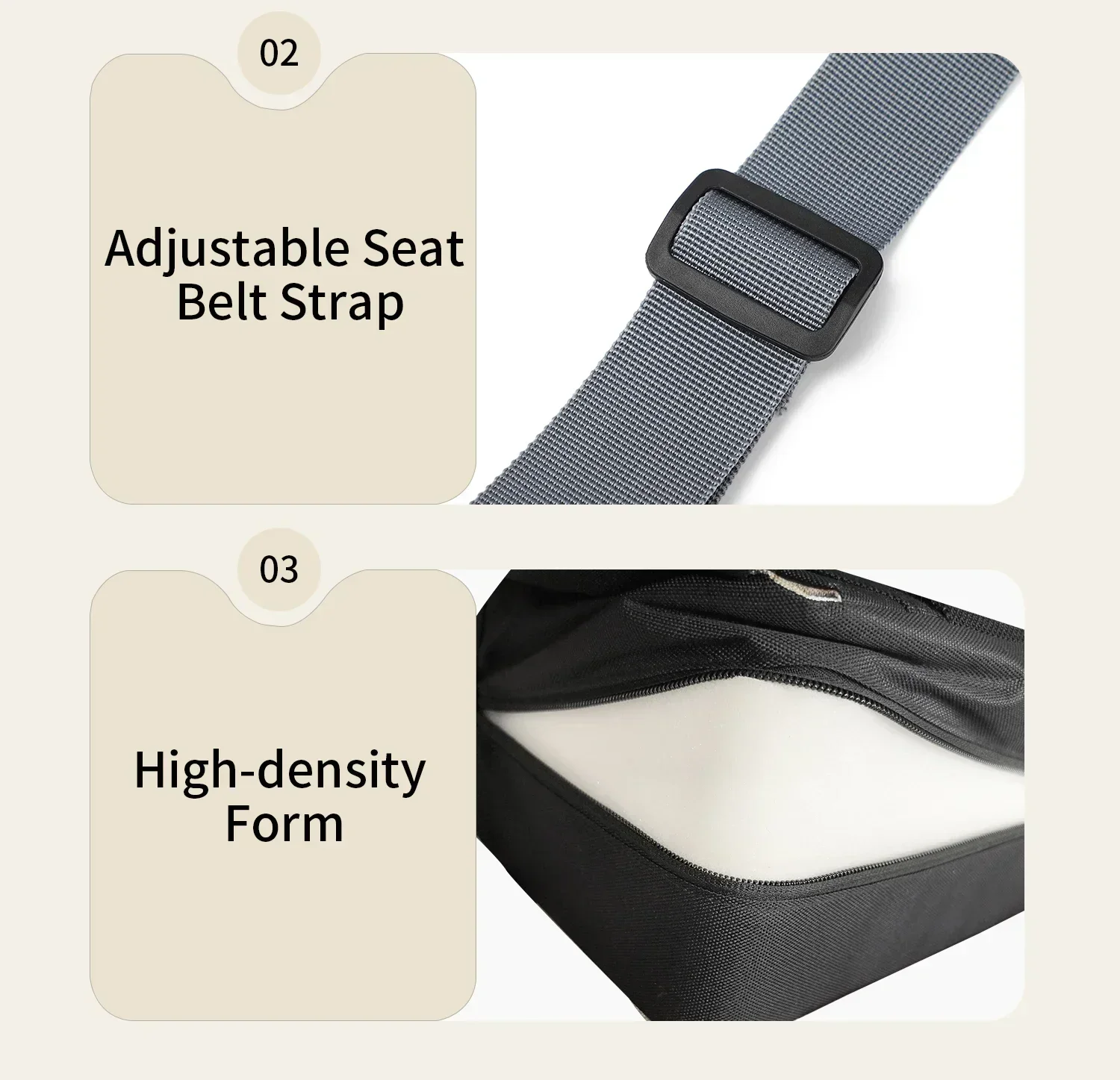 Kids Foldable Ventilated Booster Seat Pad Anti Slip Cushion Comfortable Toddler Chair Saddle Portable Waterproof High Seat
