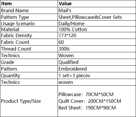 Mail's Home 2025 Towels Natural Cotton White Bedding Coverlet Set with Embroidery Pillowcase+Covers+Bed Sheet