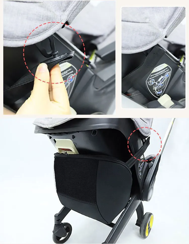 Original Wheels For Donna /Doona Replace Mosquito Net Rain Cover Bag Leather Cover Cotton Pad Dustproof Pad Stroller Accessories