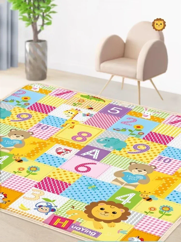 Non-Toxic Foldable Baby Play Mat Educational Children's Carpet in The Nursery Climbing Pad Kids Rug Activitys Games Toys 180*100