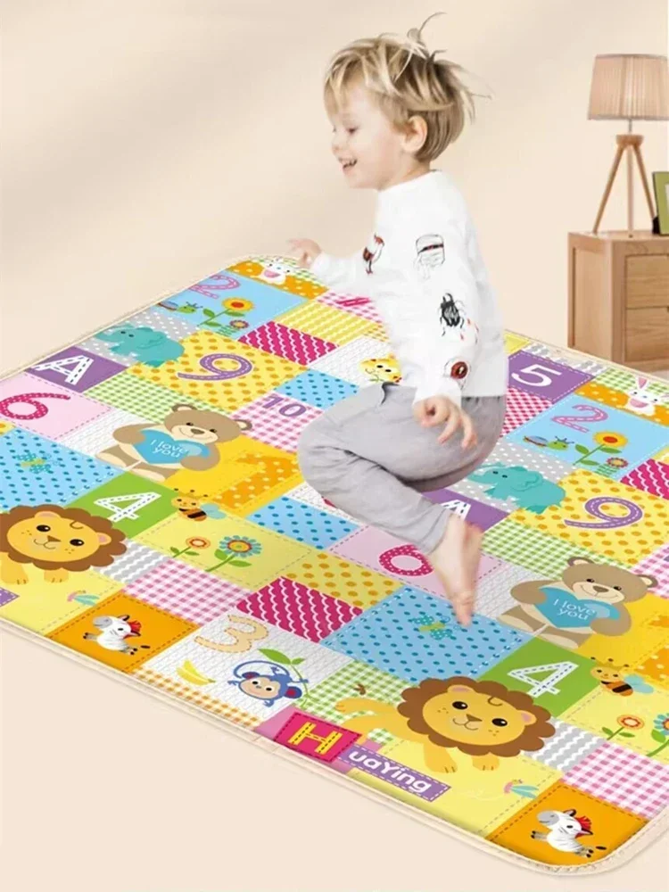 Baby Play Mat Foldable Children's Carpet Non-Toxic Educational in The Nursery Climbing Pad Kids Rug Activitys Games Toys 180*100