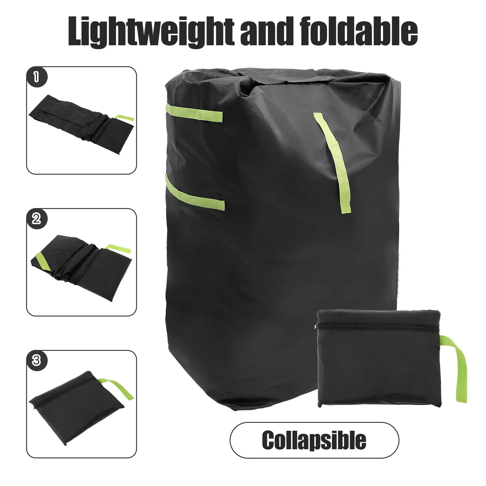 Large Stroller Cover Bag for Air Train Travel 420D Oxford Cloth Waterproof Gate Check Stroller Storage Bag with Adjustable Strap