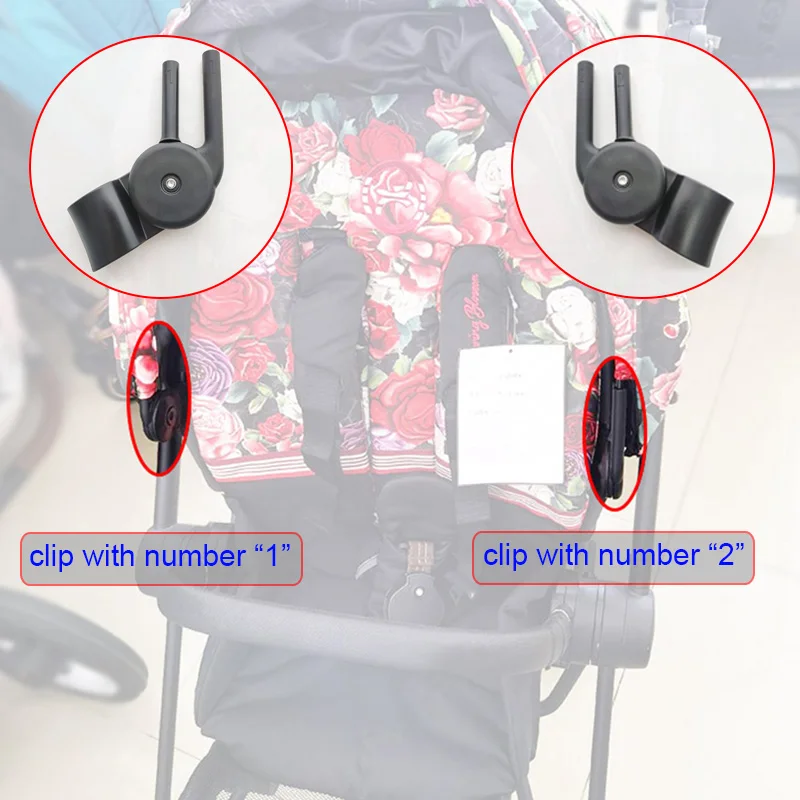 Buggy Awning Support Rod Clip Cybex Priam 3/4/5 Mios 2/3 Sunshade Buckle Canopy Clasp Roof Frame Bar Fixing Clamp Replace Part