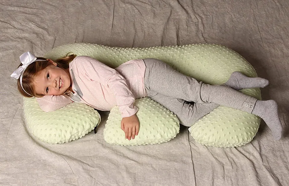 Baby Pillow Bubble Detachable Nursing Pad For Twins Soft Baby Anti-Spitting Milk Cushion Multifunctional Breastfeeding Pillow