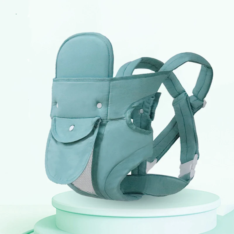 0-24 Months Baby Carrier with Adjustable Shoulder Strap Ergonomic Newborn Carrier with Breathable Mesh Fabric Carrier