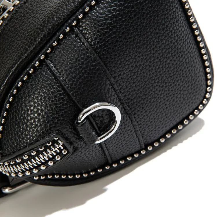 Vintage Classic Leather Diaper Bag For Women Elegant Solid Color Commuter Purse Best Superstar Show Unique Casual Design