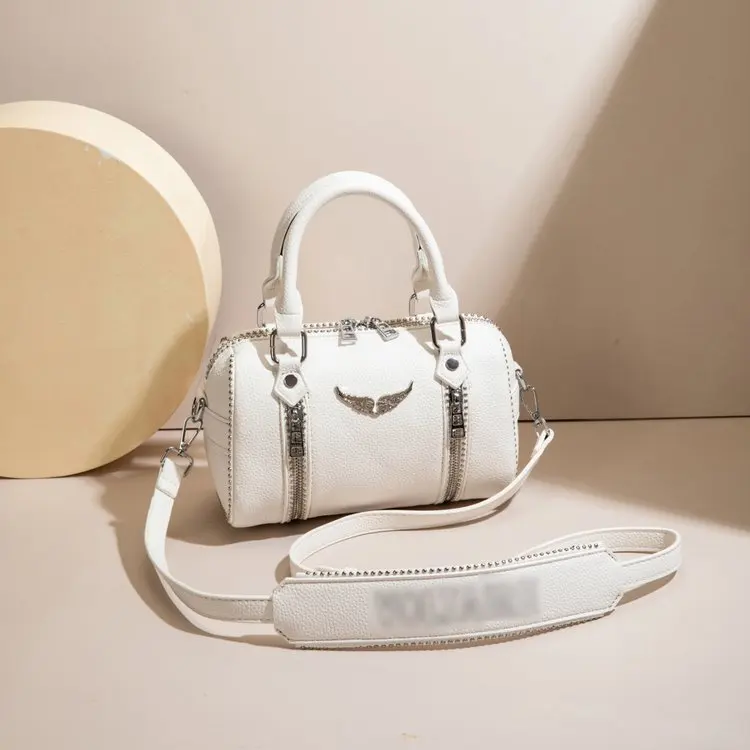 Vintage Classic Leather Diaper Bag For Women Elegant Solid Color Commuter Purse Best Superstar Show Unique Casual Design