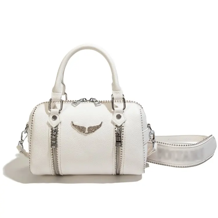 Vintage Classic Leather Diaper Bag For Women Elegant Solid Color Commuter Purse Best Superstar Show Unique Casual Design