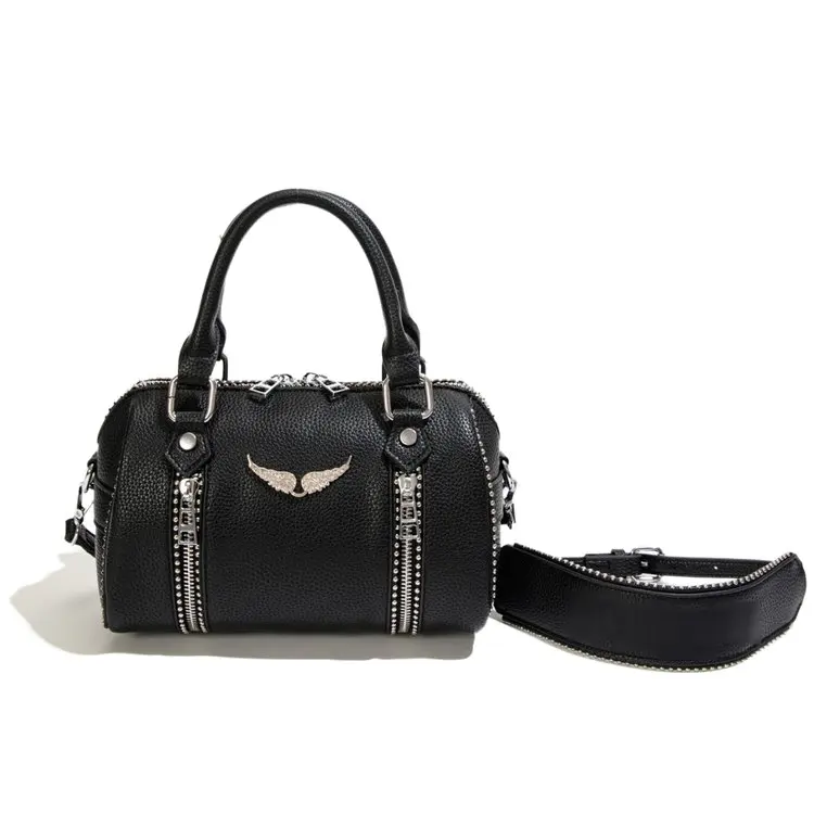 Vintage Classic Leather Diaper Bag For Women Elegant Solid Color Commuter Purse Best Superstar Show Unique Casual Design