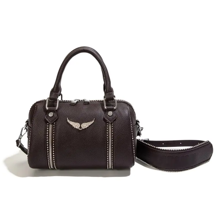 Vintage Classic Leather Diaper Bag For Women Elegant Solid Color Commuter Purse Best Superstar Show Unique Casual Design