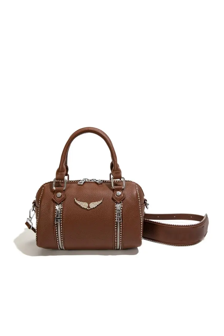 Vintage Classic Leather Diaper Bag For Women Elegant Solid Color Commuter Purse Best Superstar Show Unique Casual Design