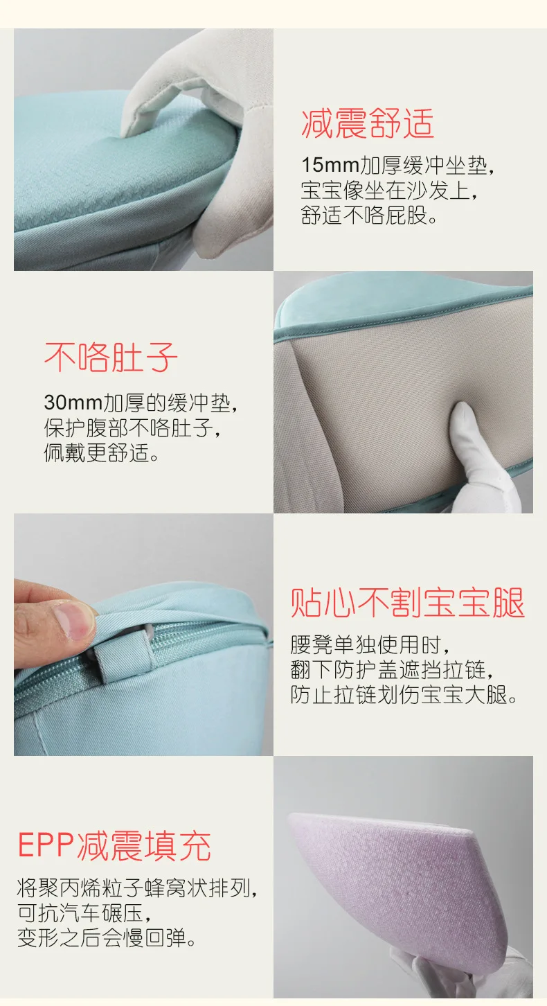 0-36M Ergonomic Baby Carrier Infant Kid Baby Hipseat Sling Save Effort Kangaroo Baby Wrap Carrier for Baby Travel