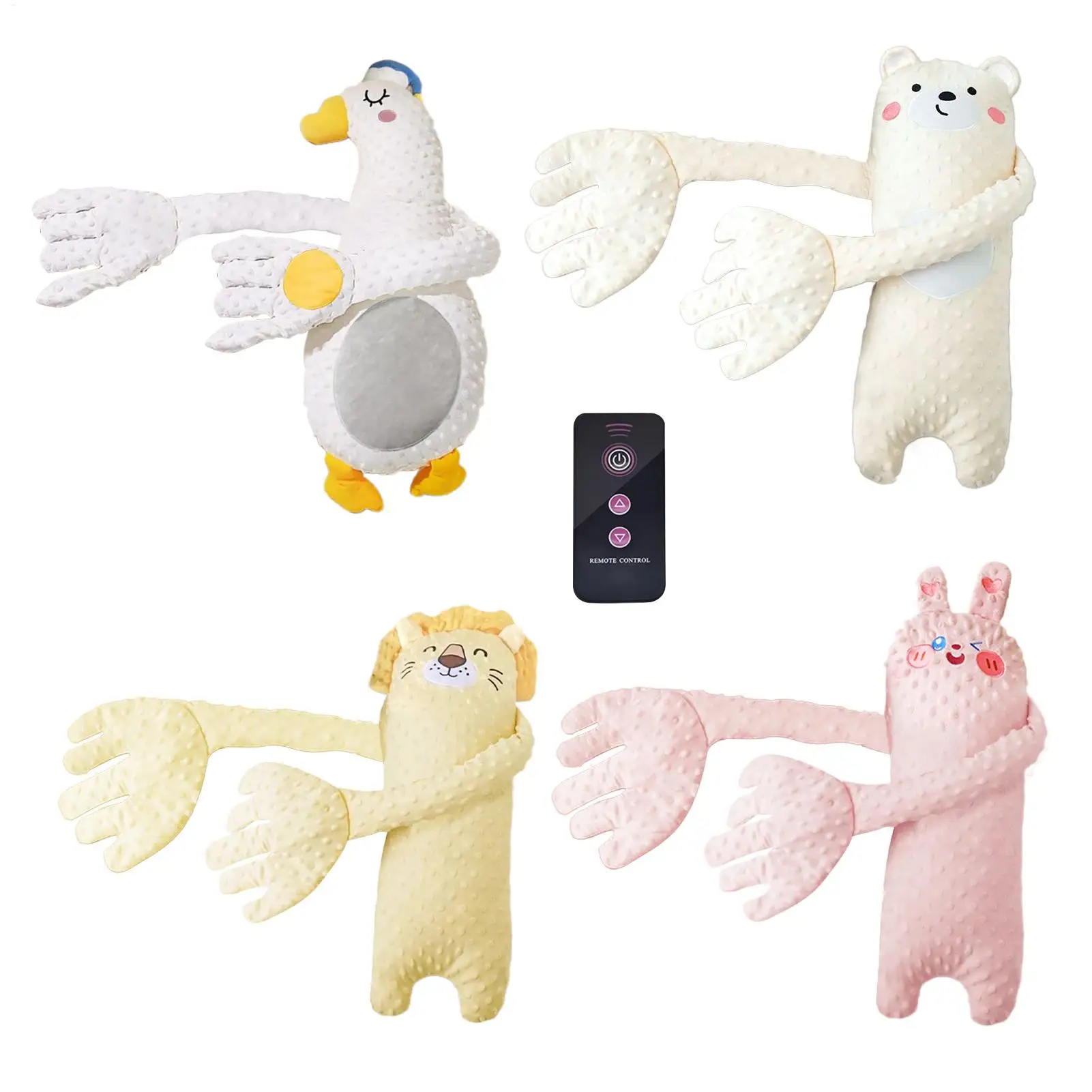 Toddler Patter for Sleep Electric Soothing Palm Sleep Pad Baby Boys Girls Sleep Aid Companion Cartoon Patting Slapping Accessory