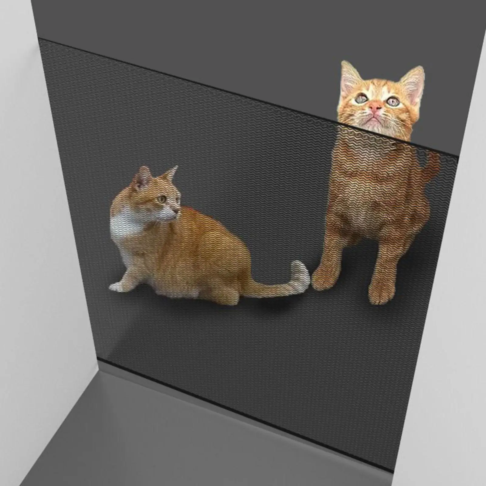 Retractable Baby Gate Punch-free Pets Stair Gate Dog Cat Stair Door Fence Childproof Net No-Drill Mesh Kids Safety Doorway