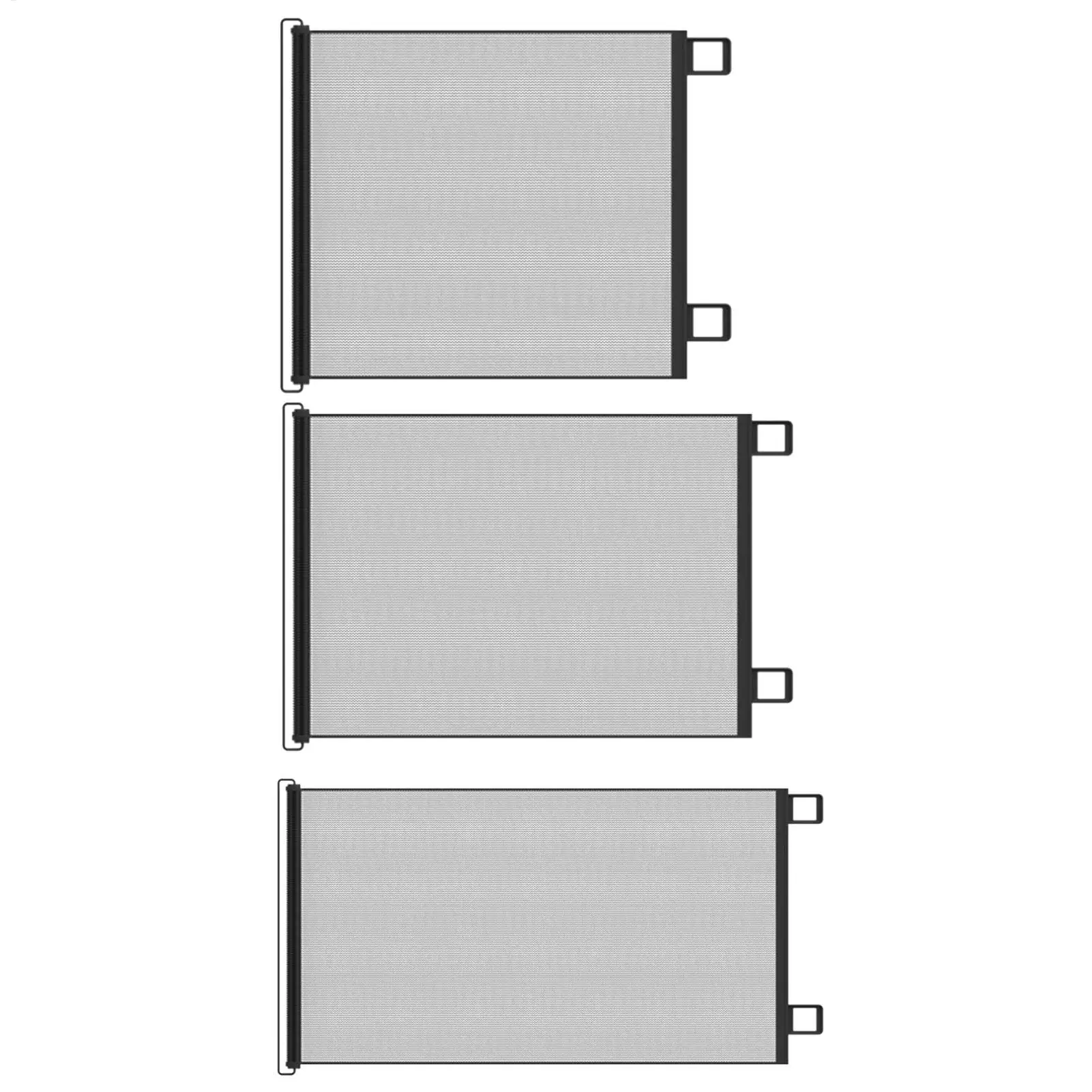 Retractable Baby Gate Punch-free Pets Stair Gate Dog Cat Stair Door Fence Childproof Net No-Drill Mesh Kids Safety Doorway