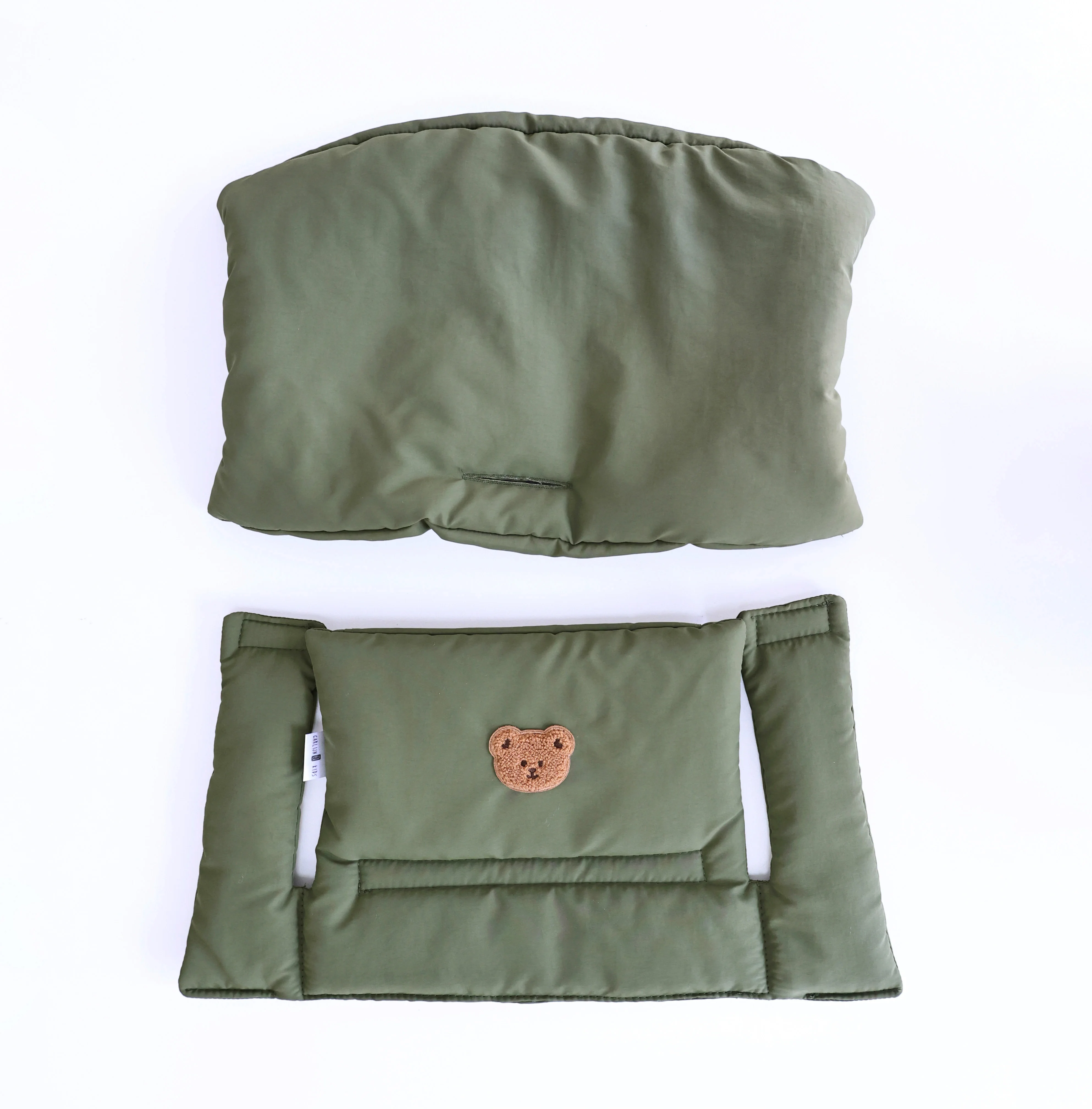 New Solid Color Children's Dining Chair Cushion, Breathable Baby Eating Cushion, Infant Growth Chair Cushion Accessories for Restaurants and Home Use