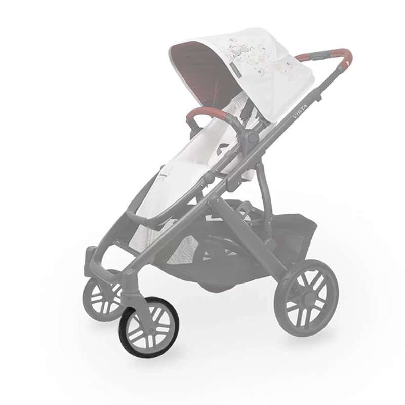 Uppababy Vista V1 Wheel Tire Also For Vista V2 Front One PU Tubeless Stroller Outer Tyre Cover Buggy Compatible Accessories