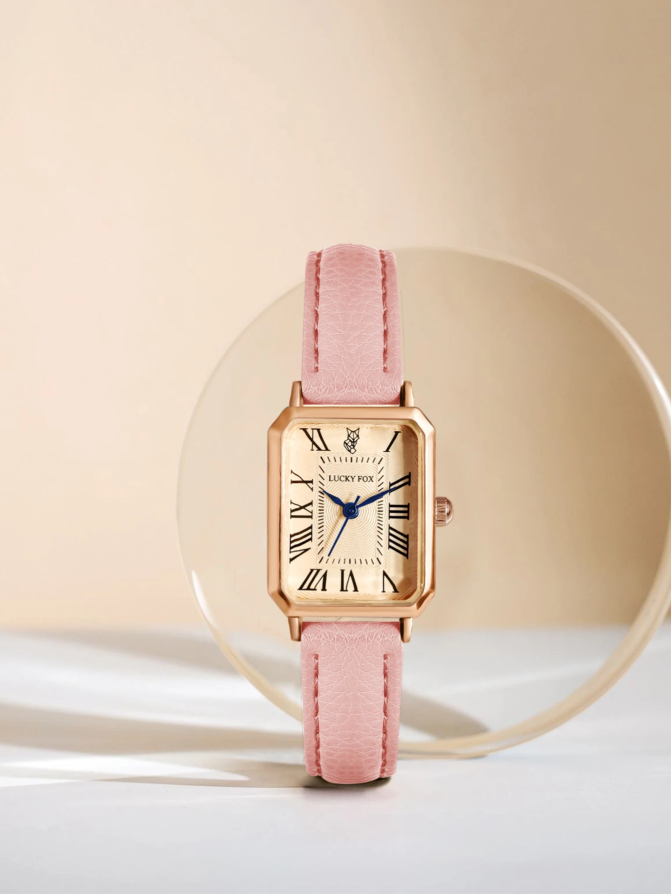 Fashion Retro Digital Dial Casual Watches Square Leather Strap Fashionable Clock Quartz Wristwatch for Women Gift