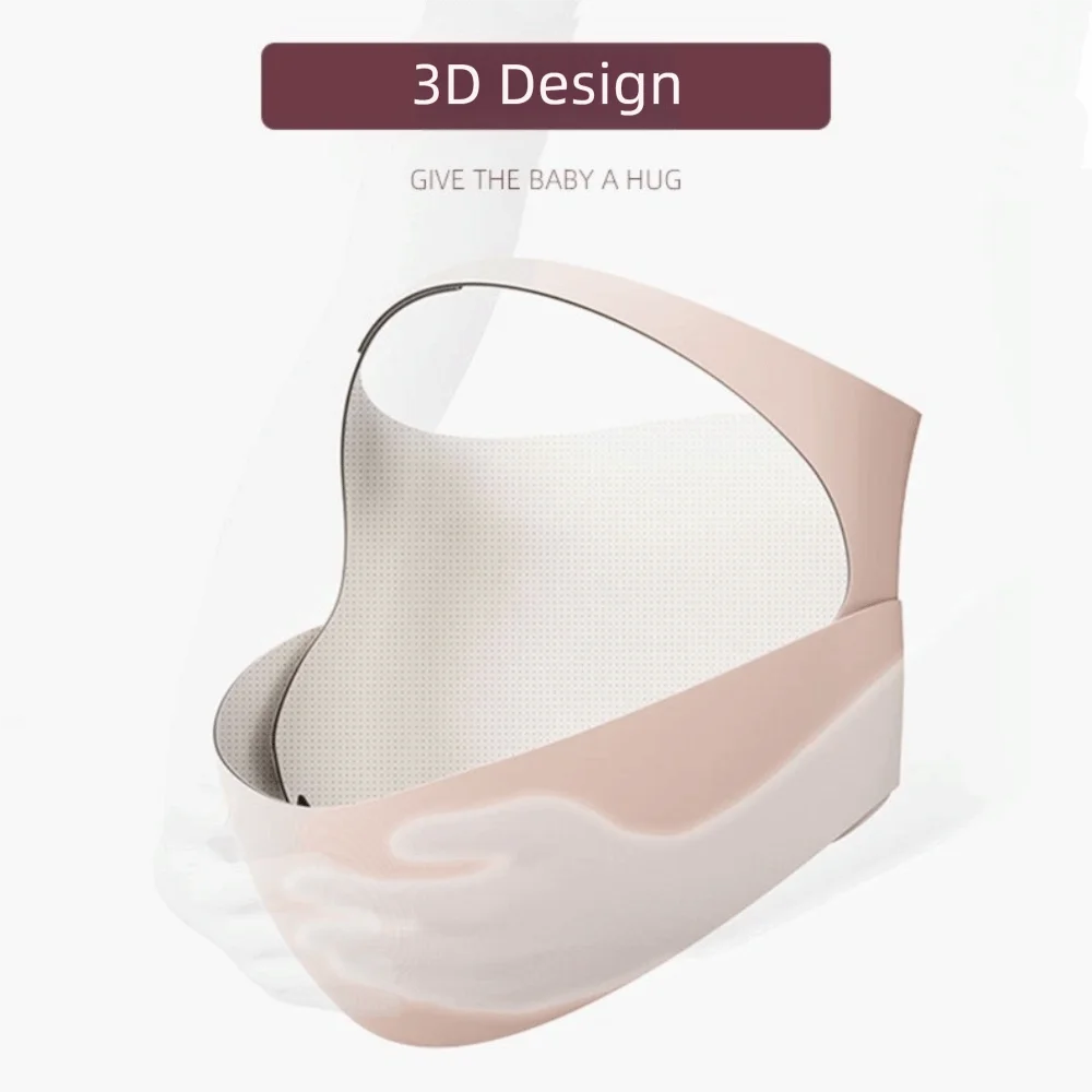 New One-Piece Maternity Belt Adjustable Waist Care Back Clothes Belt Thin Maternity Abdomen Brace Protector Maternity Use