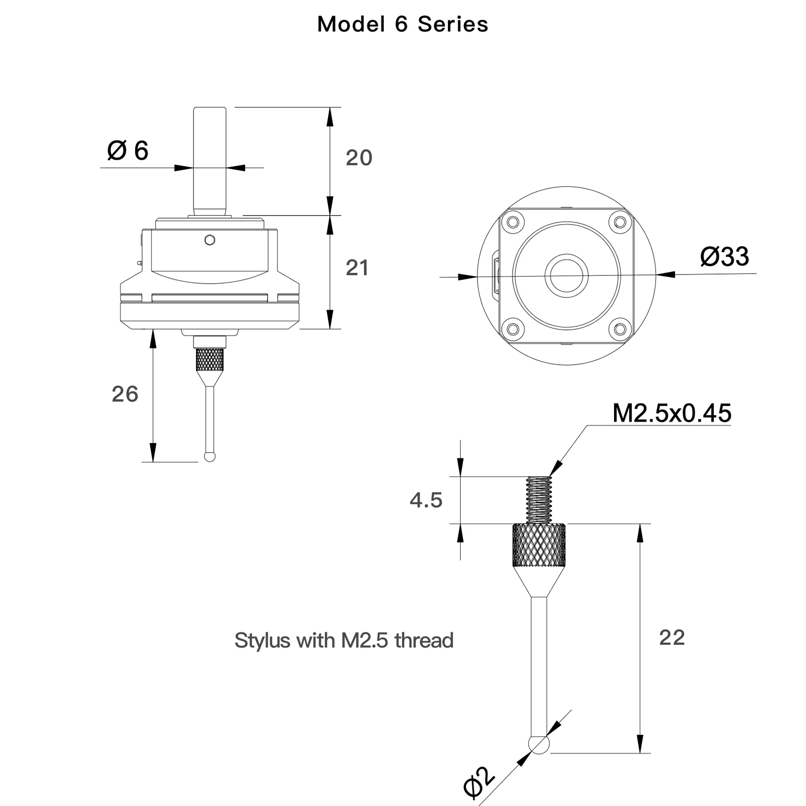 The Latest Upgrade V6 Anti-roll 3d Touch Probe Edge Finder Centering Desktop Cnc Probe Compatible With Mach3 And Grbl