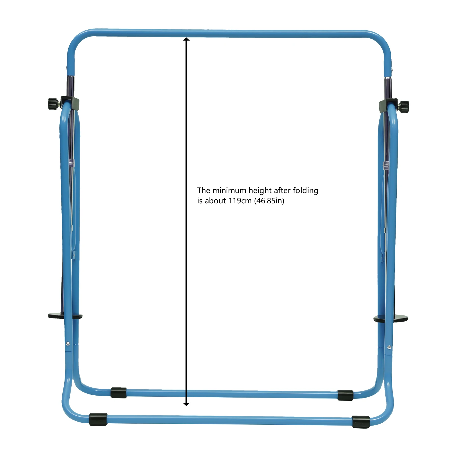 Junior Kid Training Bar Horizontal Gymnastics Bar Indoor Sports Adjustable Blue/Pink Children Home Play Bars
