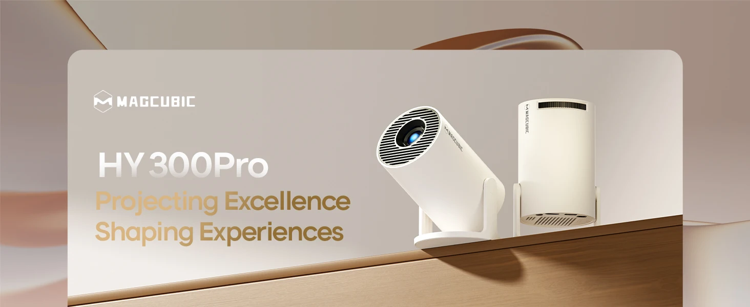 Magcubic Projector 8K Android 14 HY300 Pro Wifi6 290ANSI Allwinner H726 BT5.4 1080P 1280*720P Cinema Outdoor Portable Projetors