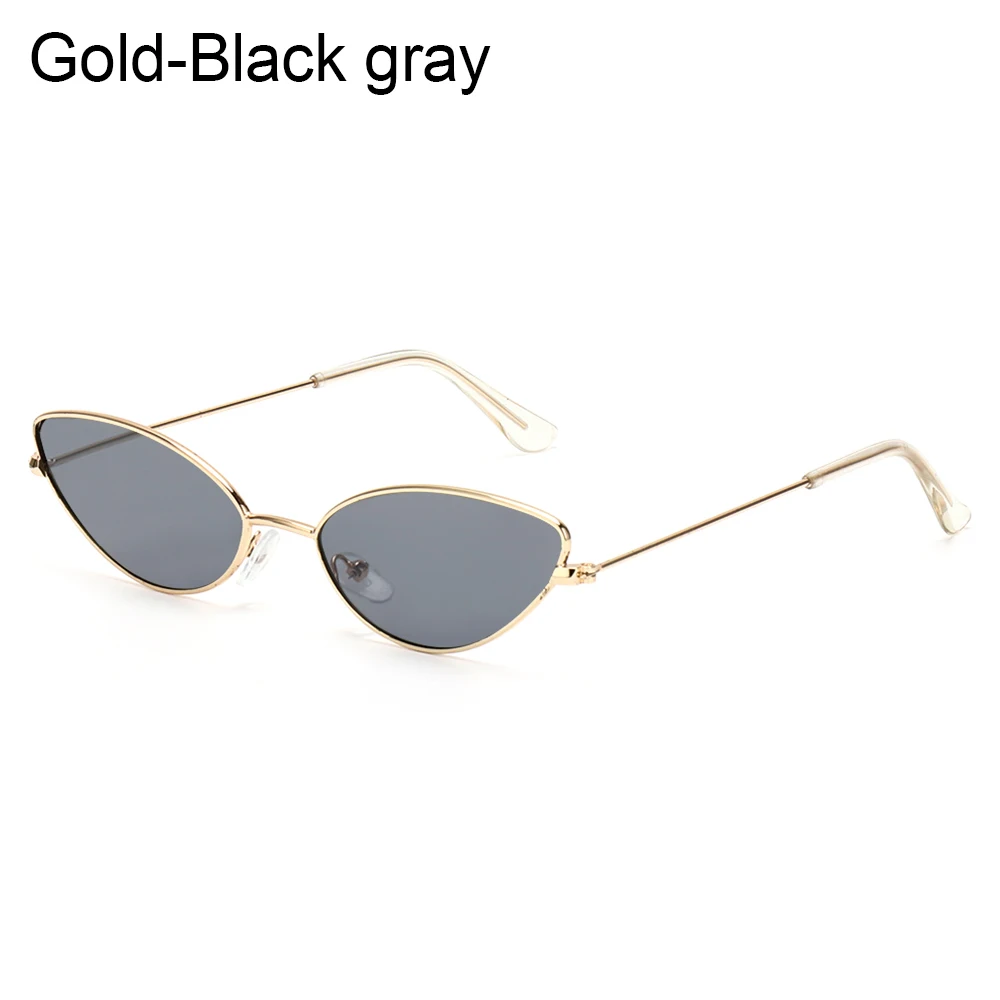Cute Sexy Cat Eye Sunglasses Women Retro Small Black Red Pink Cateye Sun Glasses Female Vintage UV400 Shades Glasses