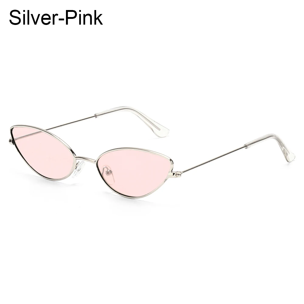 Cute Sexy Cat Eye Sunglasses Women Retro Small Black Red Pink Cateye Sun Glasses Female Vintage UV400 Shades Glasses