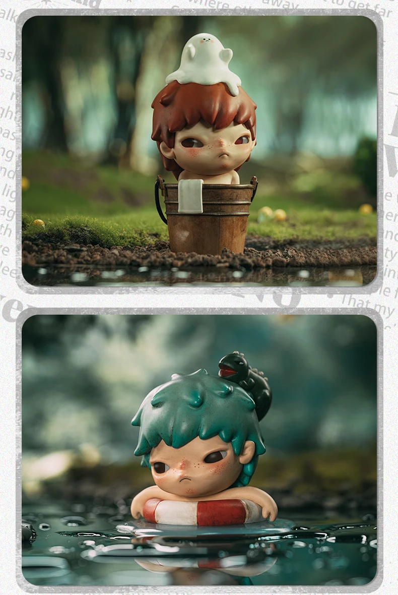 POP MART Hirono Little Mischief Series 1pc/12pcs Mystery Box Blind box Action Figurine Cute Toy