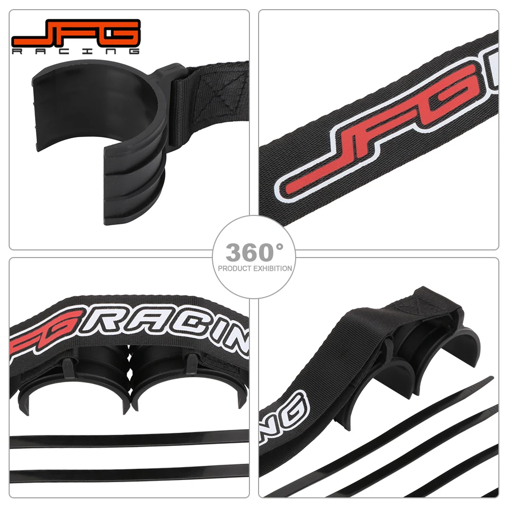 Motorcycle Front Rear Rescue Strap Pull Sling Belt Leashes For KTM XCFW250 EXCF SXF XCF XCFW XCW EXC SMR 350 450 505 530