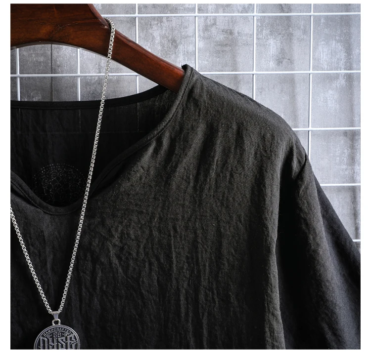 Plus Size M-5XL Summer Men's Short Sleeve Shirt Plain Color Korean Fashion Light Weight Hawaii Style Clothing