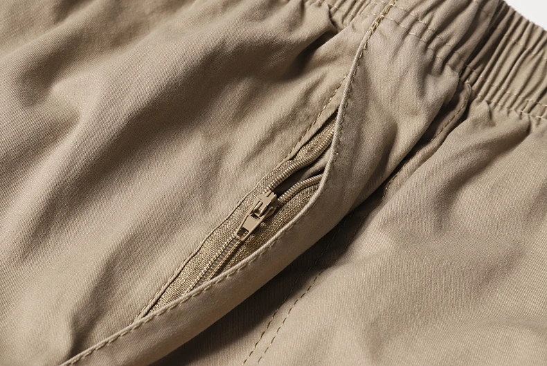 Men's Cargo Pants Cotton Black Work Pants Summer Casual Climbing Joggers Man Sweatpants Sports Spring Autumn Twill Trousers