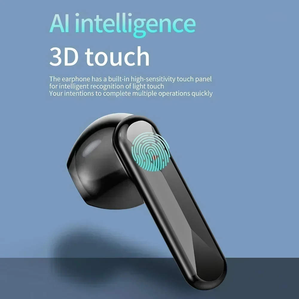 TWS Bluetooth-Compatible Earphones Stereo Sport Headset Waterproof Wireless Headphone Apply to Smartphones