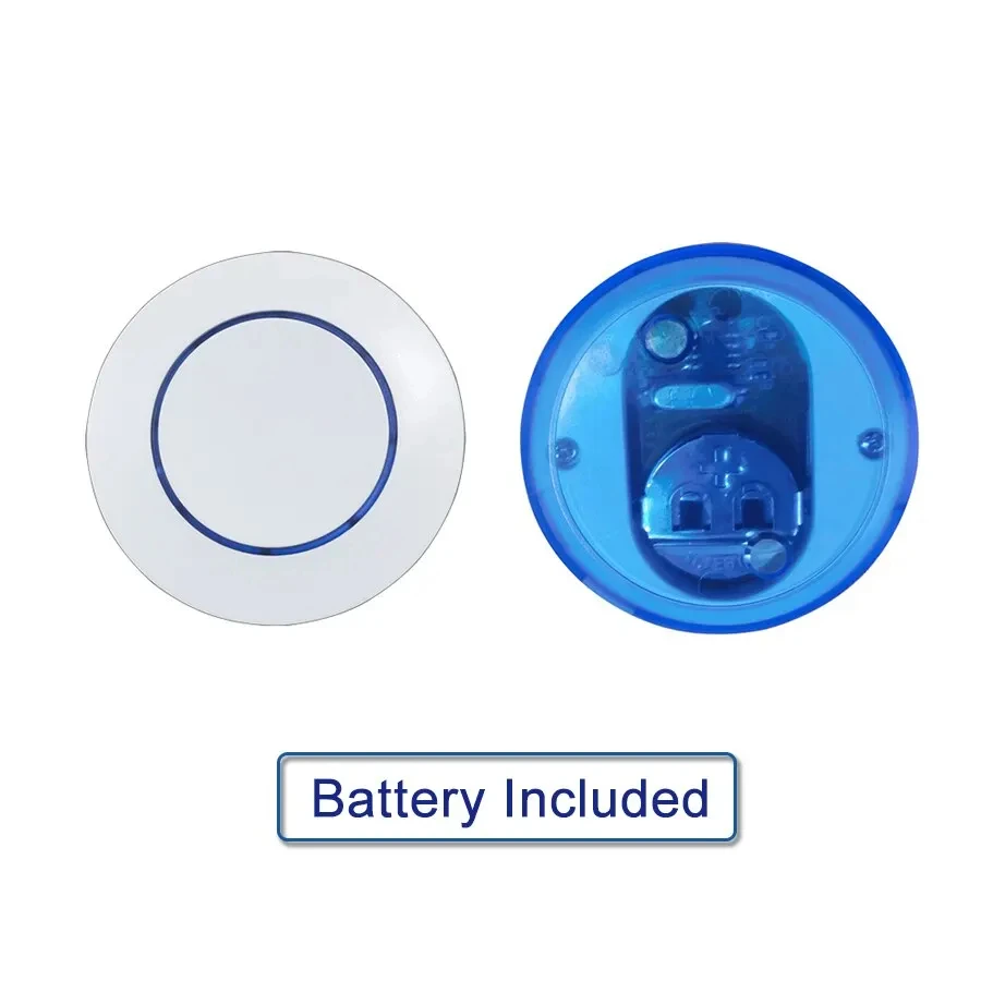 RF 433MHz Wireless 10A Relay Receiver Remote Control Light Switch 220V 110V Mini Round Button Wall Panel Switch For LED Lamp