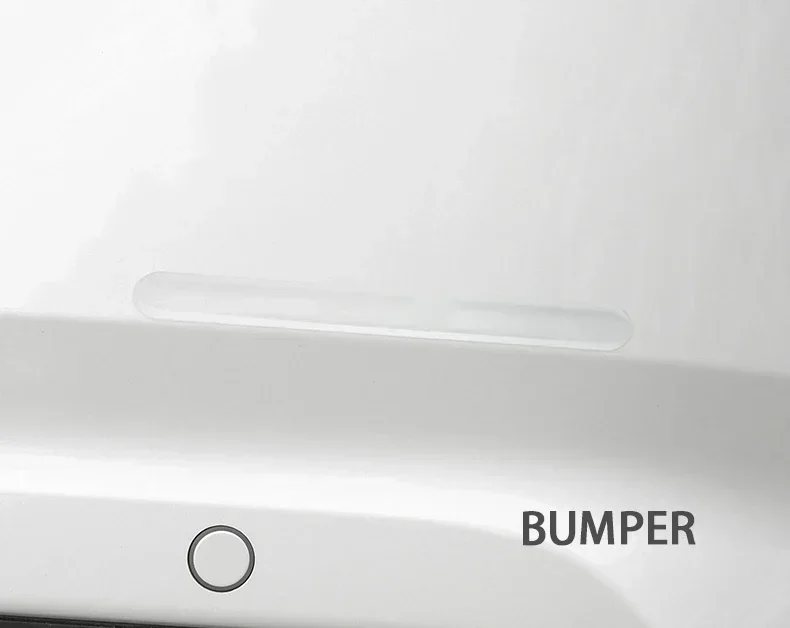 Car Door Edge Transparent Anti Scratch Protection Strips Bumper Scuff Plate Bar Rearview Mirror Anti-collision Protector Sticker