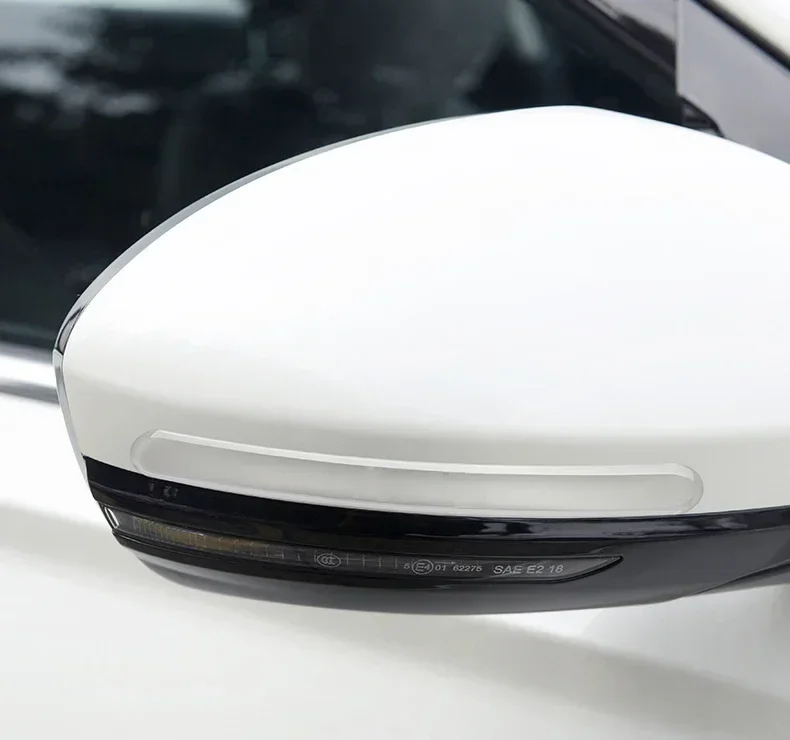Car Door Edge Transparent Anti Scratch Protection Strips Bumper Scuff Plate Bar Rearview Mirror Anti-collision Protector Sticker