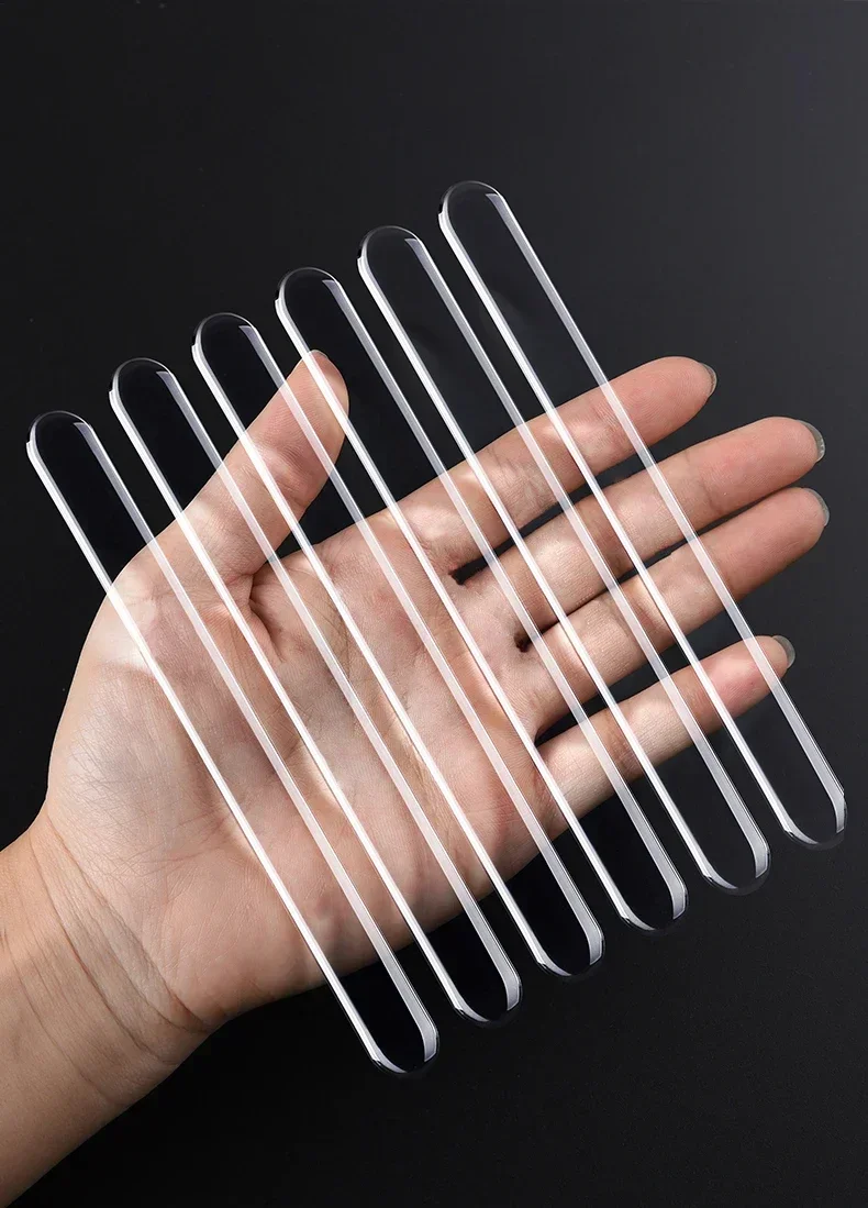 Car Door Edge Transparent Anti Scratch Protection Strips Bumper Scuff Plate Bar Rearview Mirror Anti-collision Protector Sticker